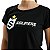 Camiseta Feminina Preta Cropped Soldiers Nutrition c Logo - Soldiers Nutrition - Imagem 2