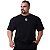 Camiseta Oversized Preta  Brasão - Soldiers Nutrition - Imagem 1