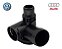 Flange D'água Audi A4 Passat B5 1994 95 96 À 98 99 2000 - Imagem 1