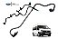 Mangueira Retorno Bico Injetor Ford Transit 2.4 8c1q9k022ac - Imagem 1