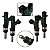 Kit 4 Bico Injetor Nissan March 1.6 Versa 1.6 16600-3ac0a 127/220v - Imagem 1