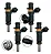 Kit X4 Bico Injetor Renault Duster Sandero 1.6 16v 2017..... 12v - Imagem 1