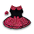 Vestido Preto Saia Poá - Imagem 1