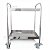 Carrinho para Laboratório em Aço Inox AISI 304 com 2 Bandejas - Imagem 1