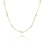 Choker com Pedras Peroladas - Banhada a Ouro 18k - Imagem 2