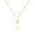 Pingente Unissex Pai Nosso Oval - Banhado a Ouro 18k - Imagem 2