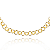 Choker em Elo Portugês - Banhada a Ouro 18k - Imagem 2