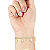 Pulseira Grumet com Pingentes de Cruz - Banhada a Ouro 18k - Imagem 2