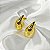 Brinco de Gota M - Banhado a Ouro 18k - Imagem 2