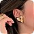 Brinco Maxi Coração - Banhado a Ouro 18k - Imagem 1