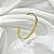 Bracelete com Textura - Banhado a Ouro 18k - Imagem 2