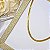 Choker Malha 4mm - Banhada a Ouro 18k - Imagem 2