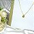 Colar Escapulário 60cm com 2 Corações Vazados - Banhado a Ouro 18k - Imagem 2