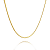 Choker Rabo de Rato 4mm - Banhada a Ouro 18k - Imagem 2