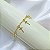Pulseira com Pingente de Cruz - Banhada a Ouro 18k - Imagem 2