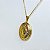 Pingente Relicário Oval Estilo Vintage - Banhado a Ouro 18k - Imagem 2