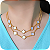 Choker Duplo de Trevos em Madrepérola 10 Propósitos - Banhada a Ouro 18k - Imagem 1
