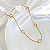 Colar de Trevos em Madrepérola 5 Propósitos - Banhado a Ouro 18k - Imagem 2