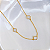 Colar de Trevos em Madrepérola 3 Propósitos - Banhado a Ouro 18k - Imagem 2
