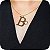 Colar de Letra B com Trevo - Design Próprio - Banhado a Ouro 18k - Imagem 1