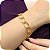 Pulseira de Elos Ovais Maxi - Banhada a Ouro 18k - Imagem 1