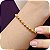 Pulseira com Bolinhas Intercaladas - Banhada a Ouro 18k - Imagem 1