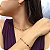 Conjunto Multicolor de Choker + Brinco + Pulseira de Pedras - Banhada a Ouro 18k - Imagem 1