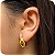 Brinco de Gota PP - Banhada a Ouro 18k - Imagem 1