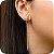 Brinco de Fios Dourados - Banhado a Ouro 18k - Imagem 1
