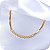 Pulseira de Malha com Rivieras em Zircônia - Banhada a Ouro 18k - Imagem 1