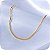 Pulseira Acorrentada em Microfios- Banhada a Ouro 18k - Imagem 1