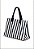 BOLSA PRAIA LDNIM LISTRADA - Imagem 1
