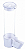 comedouro mr pet italiano cristal malha larga 100ml - Imagem 1
