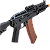 AIRSOFT BOLT AEG BR74 AKSU TACTICAL B.R.S.S. BLOWBACK RIFLE - Imagem 1