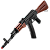 AIRSOFT ICS AEG MAR FIXED STOCK RIFLE WOOD - Imagem 2