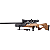 DAYSTATE 5.5MM WOLVERINE R HP WALNUT PCP RIFLE - Imagem 1