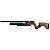 KRAL 6.35MM PUNCHER BIGHORN STOCK WOOD PCP RIFLE - Imagem 1