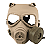TMC MASK FULL FACE GAS DUMM - Imagem 1