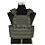 COLETE CPC MOLLE PLATE CARRIER 1000D COMBAT OD GREEN WOSPORT - Imagem 2