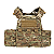 COLETE CPC MOLLE PLATE CARRIER 1000D COMBAT MULTICAM WOSPORT - Imagem 1