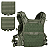 COLETE K19 TACTICAL VEST FULL SIZE RANGER GREEN WOSPORT - Imagem 1