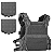 COLETE K19 TACTICAL VEST FULL SIZE WOLF GREY WOSPORT - Imagem 1