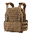 COLETE PLATE CARRIER LG3V2 COYOTE BROWN WOSPORT - Imagem 1