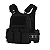 COLETE VEST V5 PC TACTICAL BLACK WOSPORT - Imagem 1