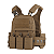 COLETE VEST V5 PC TACTICAL COYOTE WOSPORT - Imagem 1