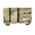 MAGAZINE POUCH 5.56 & 9MM DOUBLE SHORT MULTICAM - Imagem 1