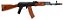 CYMA AEG AK74N STANDARD REAL WOOD - Imagem 2