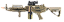 FN HERSTAL A&K CYBERGUN AEG MK46 MOD.1 SAW MACHINE GUN - Imagem 1