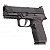 WE GBB F18 VER. 2 BLOWBACK AIRSOFT PISTOL BLACK - Imagem 1