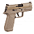 WE GBB F18 VER. 2 BLOWBACK AIRSOFT PISTOL TAN - Imagem 2
